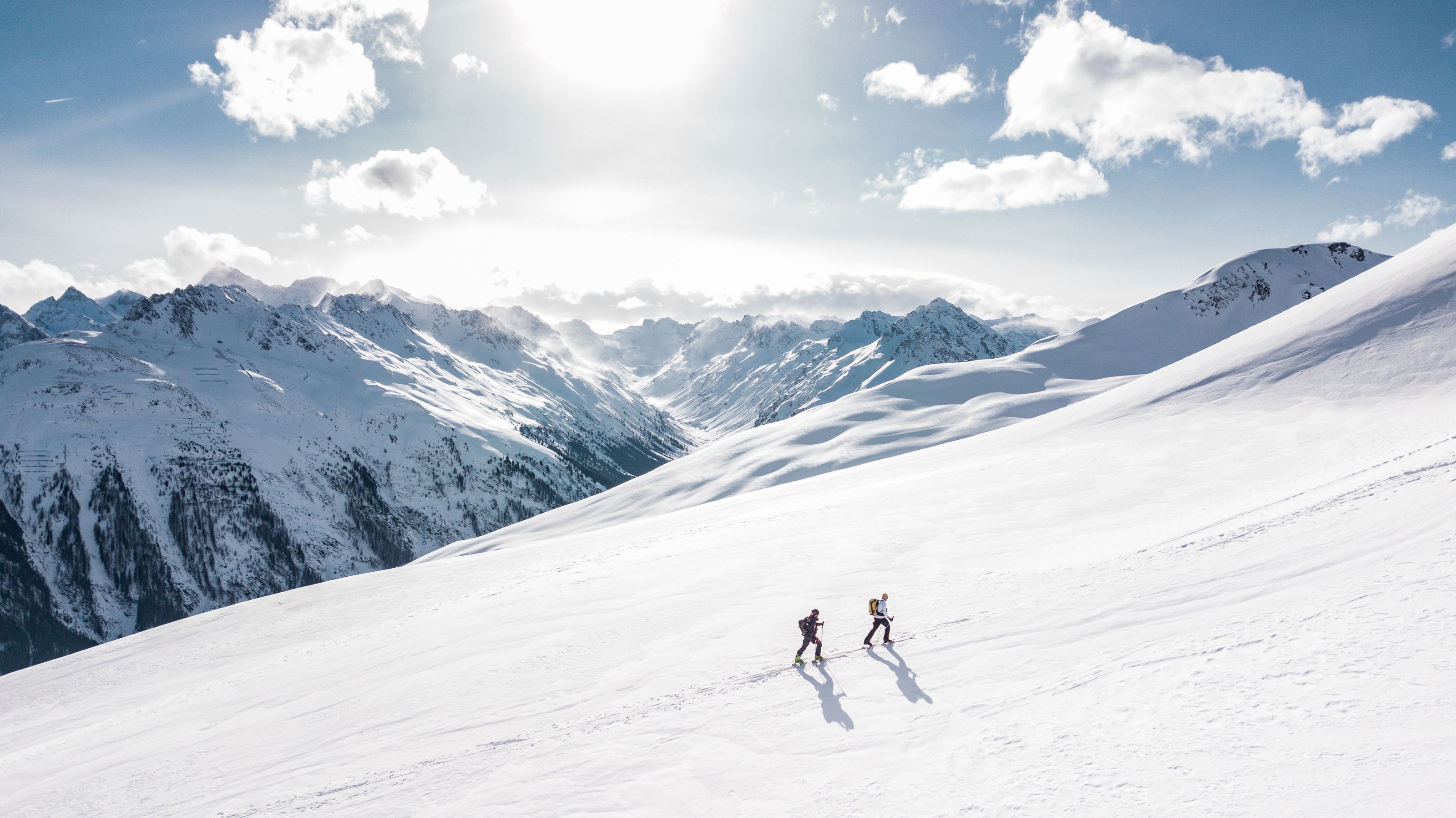 Aufstieg zur HÃ¼tte am Berghang